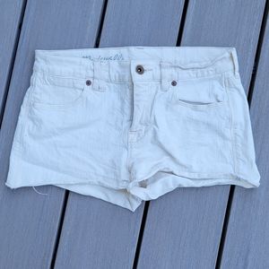 Madewell size 27 beige shorts